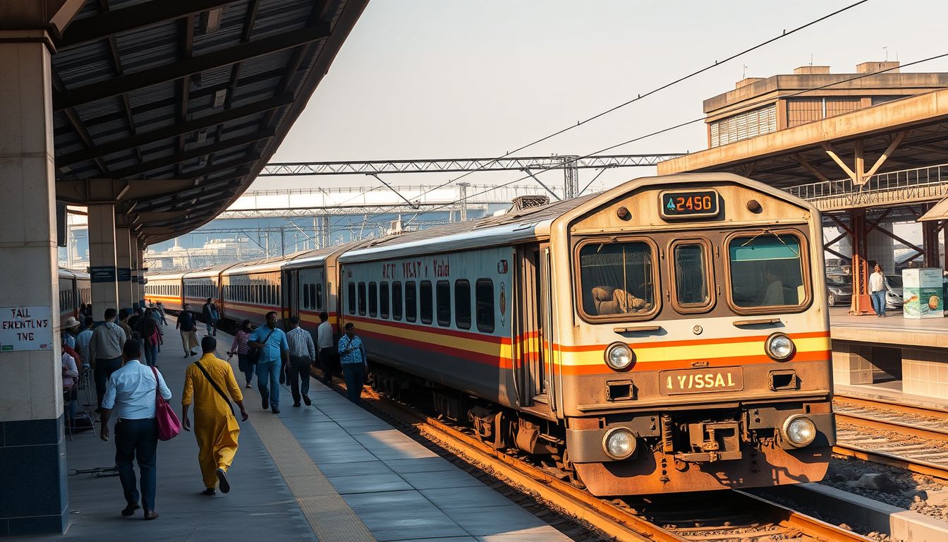 Central Railway to Upgrade 22 Suburban Services to 15 Coaches From August 15