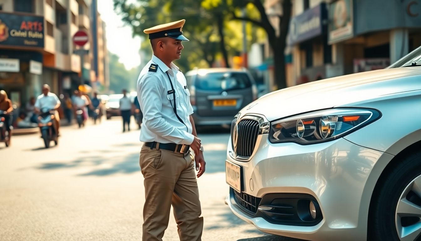 Borivali Traffic Police Book Driver For Using Fake Registration Number Plate