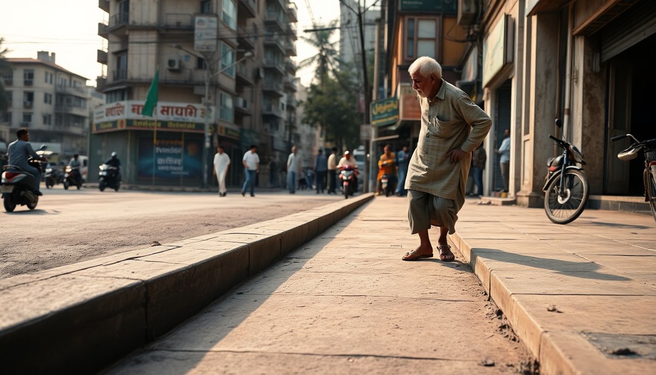 Agarbazar Seniors Urge BMC to Add Footpath Slope Near Sahakari Bazaar