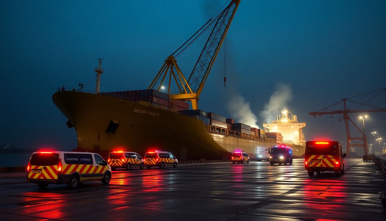 Crane Overturns at Indira Dock in Mumbai Port, 2 Operators Injured