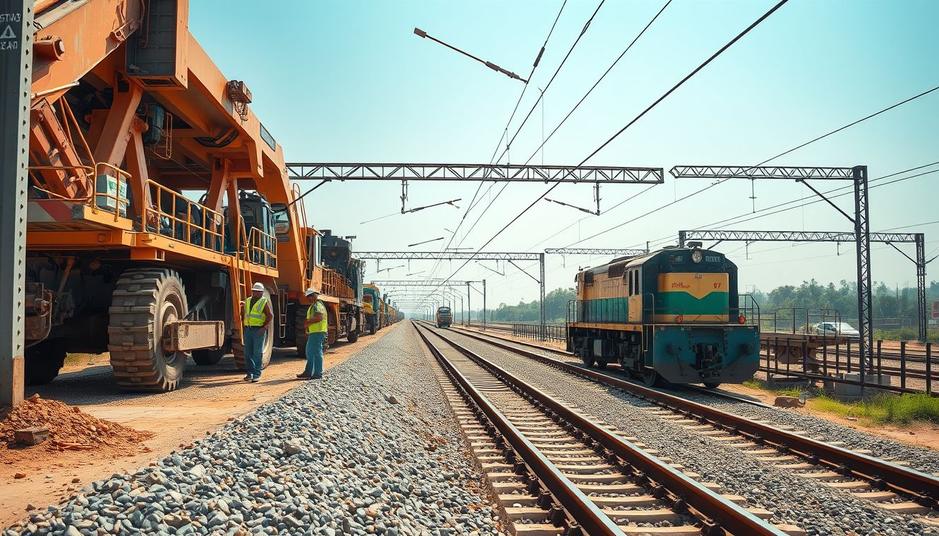 Kalyan-Badlapur Rail Expansion Achieves 52% Progress Toward 2028 Goal