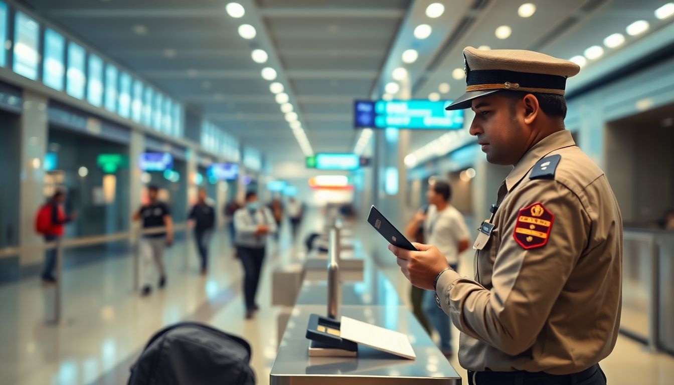 Three Foreign Nationals Arrested at Mumbai Airport for Using Forged Indian Passports