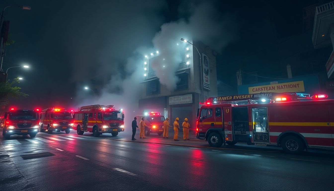Fire breaks out in Nature's Basket basement storeroom on Hill Road in Bandra West