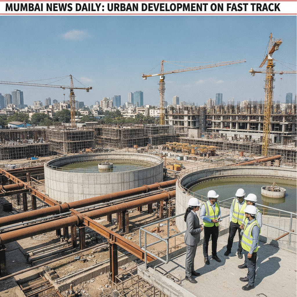 BMC Chief Ashwini Bhide Orders Speedup of Water and Road Projects in Bhandup