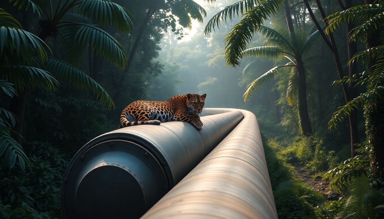 Two Leopards Spotted Along Pipeline in Bhandup Complex Forest Area