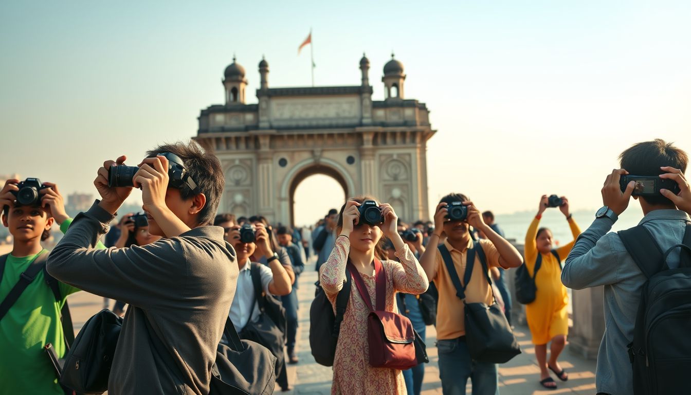 BMC and State School Students Showcase South Mumbai Landmarks on World Photography Day