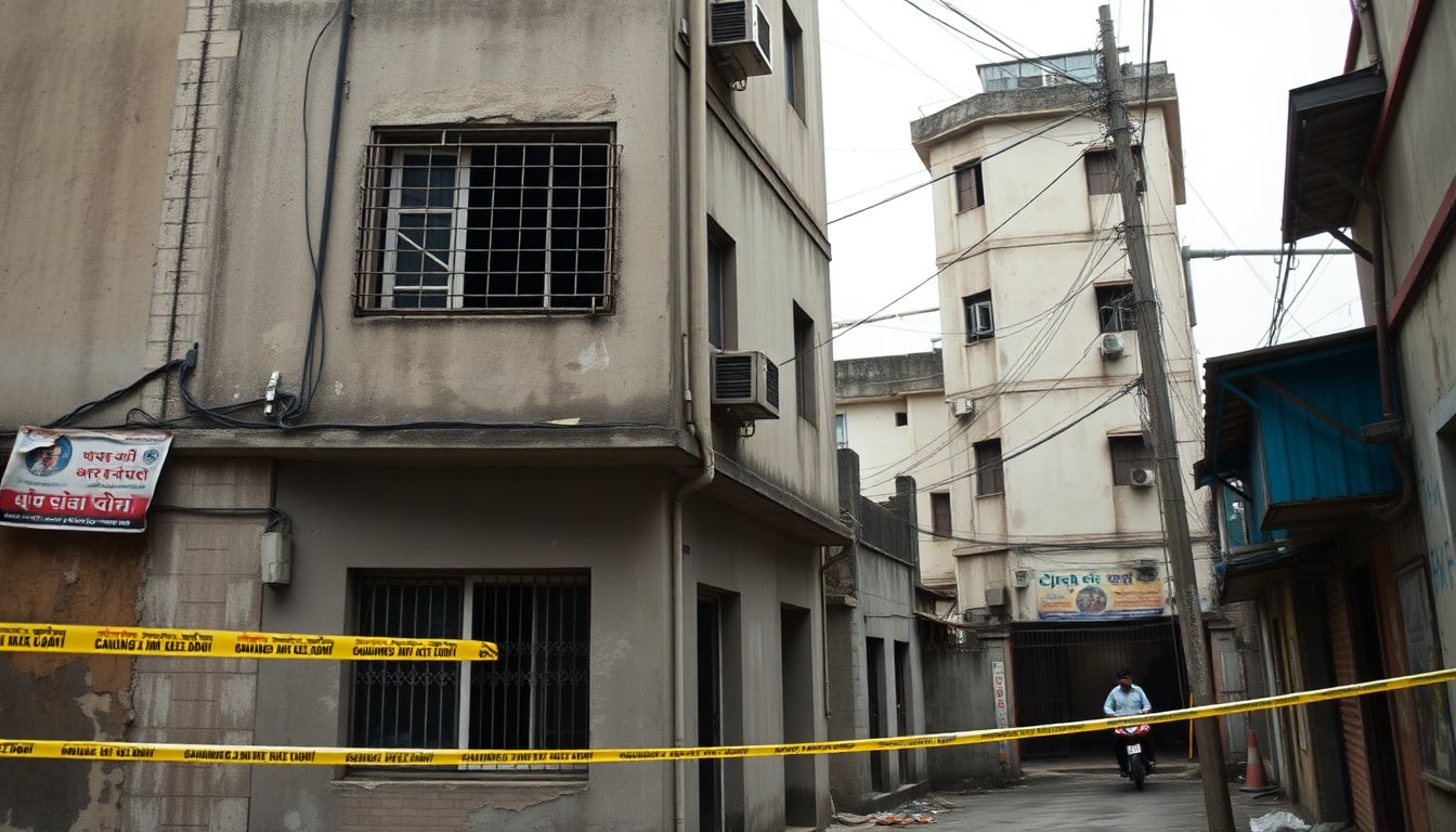 Two boys injured in second-floor window grill collapse on Dargah Road in Bhiwandi