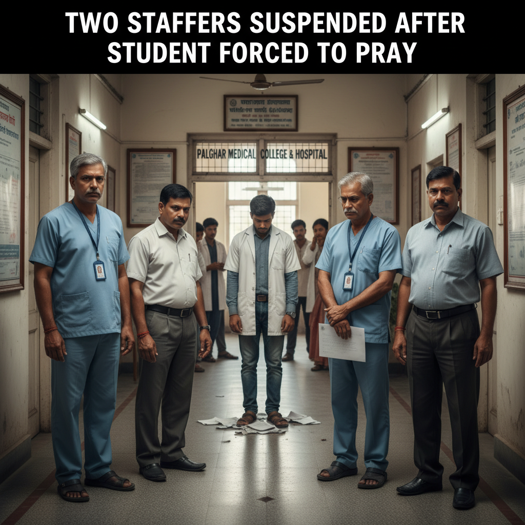 Two Palghar Medical College Staffers Suspended After Student Forced to Perform Namaz