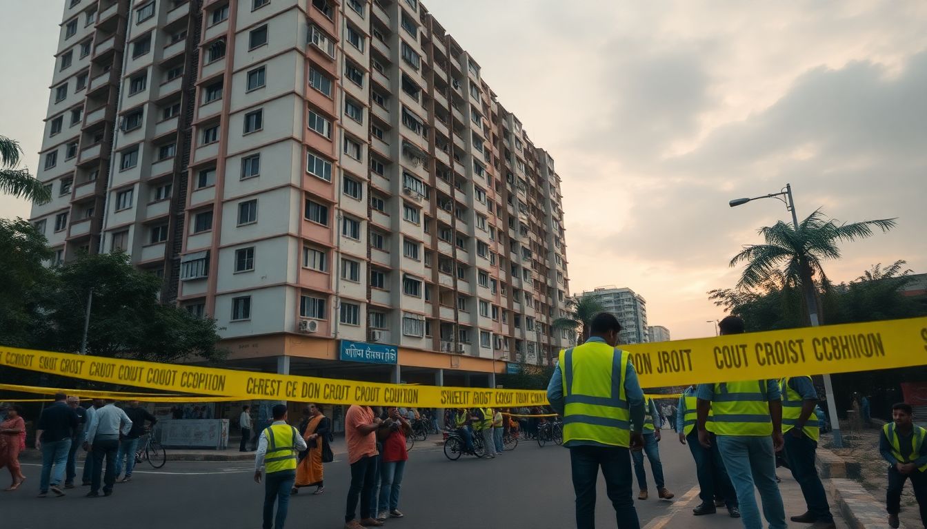 Koparkhairane building evacuated after slab collapses from third floor
