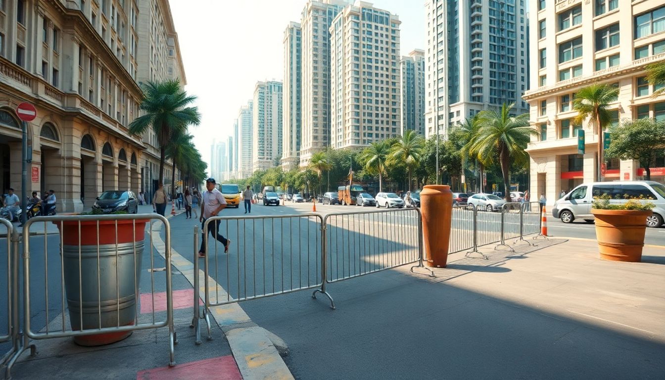Powai Residents Protest Barricading of Central Avenue Footpaths