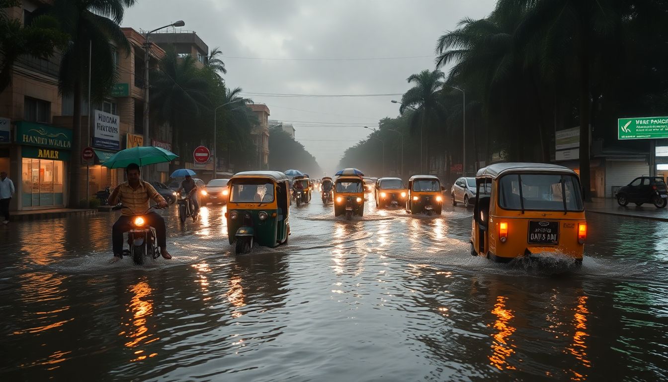 Red Alert Issued for Thane as Heavy Rains Cause Widespread Waterlogging