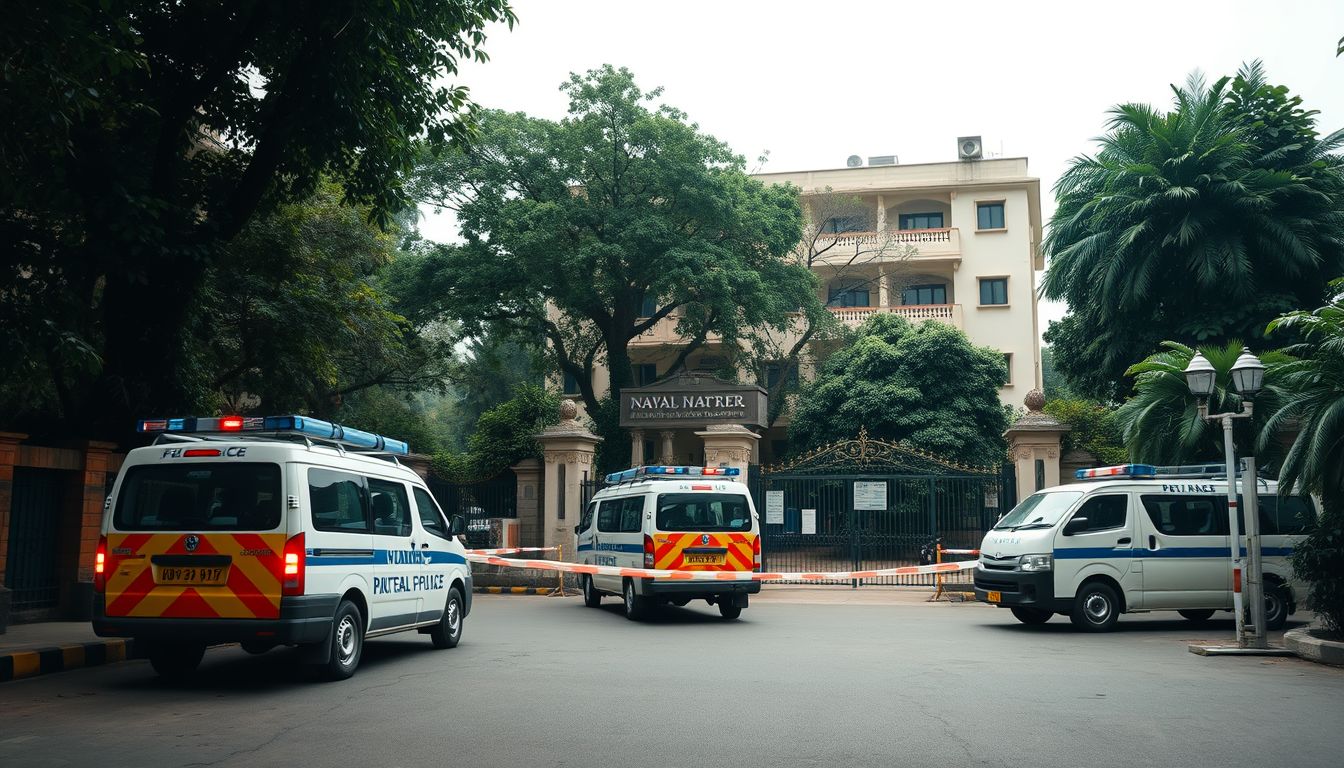 Navy Sailor, Wife, and Two Children Found Dead in Colaba's Navy Nagar