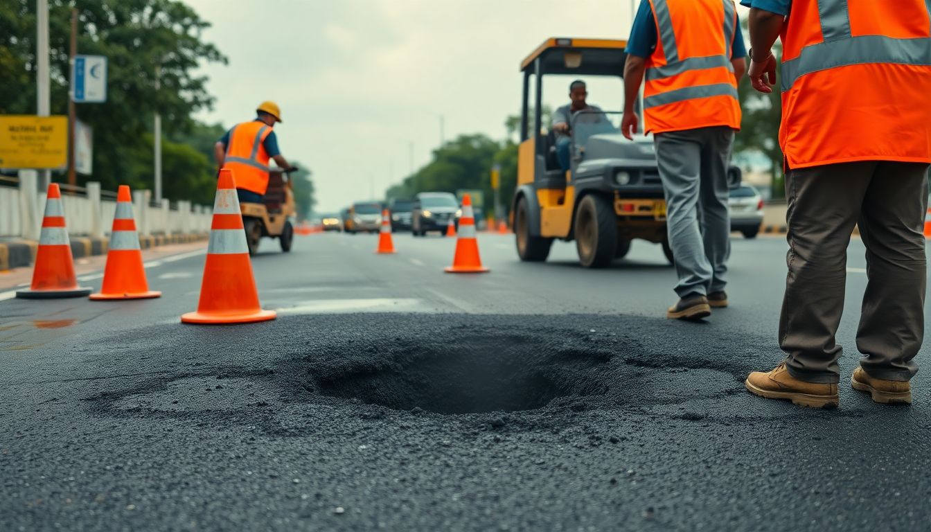 NMMC to Repair All Potholes Across Agencies Ahead of Ganeshotsav