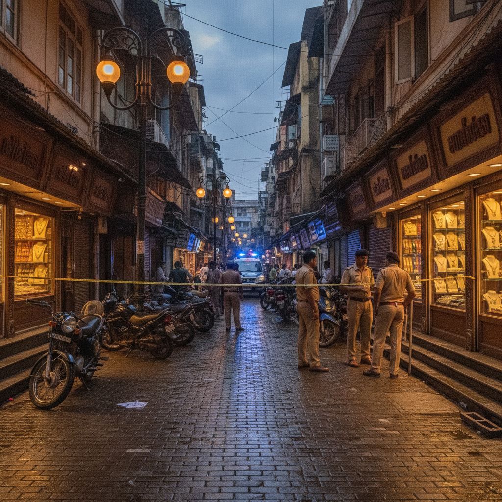 Imposters Posing as Police Steal ₹25 Lakh in Gold, Diamonds Near Chira Bazar
