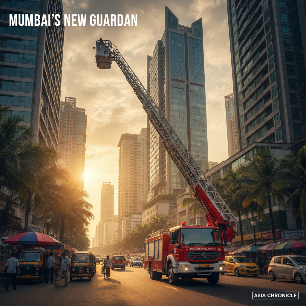 Mumbai Fire Brigade to acquire 104-meter ladder for high-rise rescues