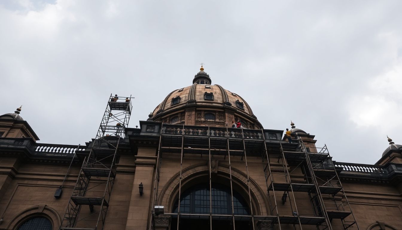 CSMT dome leakage traced to porous stones during Mumbai restoration work