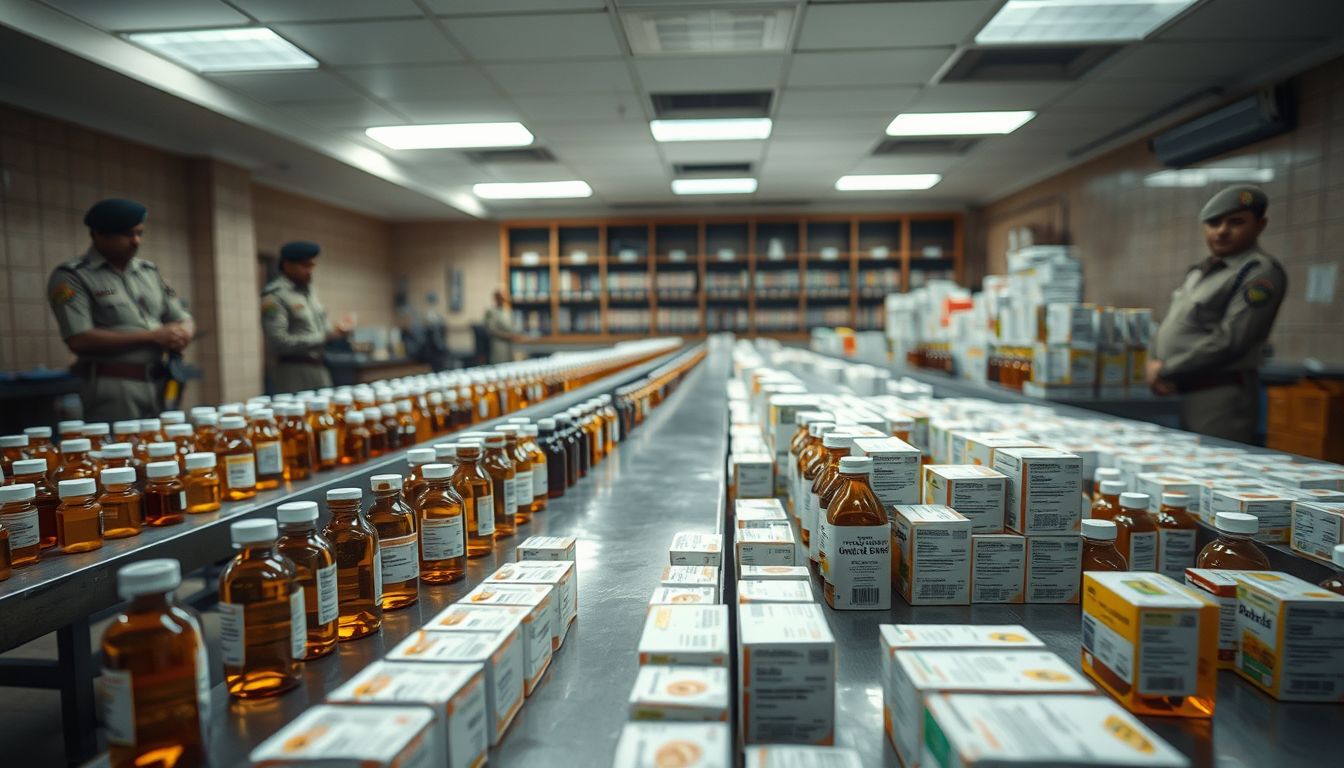 NCB Busts Interstate Drug Ring Supplying Bhiwandi, Seizes Over 15,000 Cough Syrup Bottles
