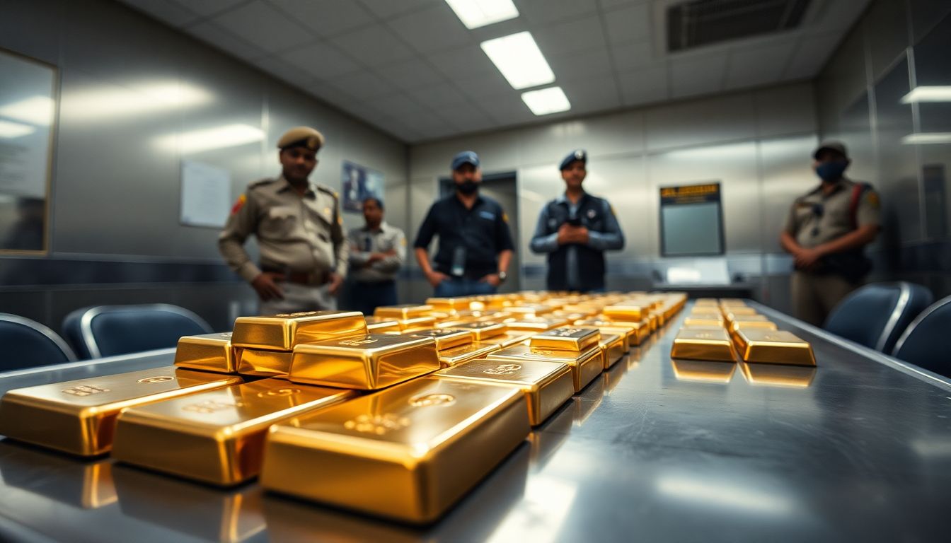 DRI Seizes ₹10.75 Crore Smuggled Gold at Mumbai Airport, Six Arrested