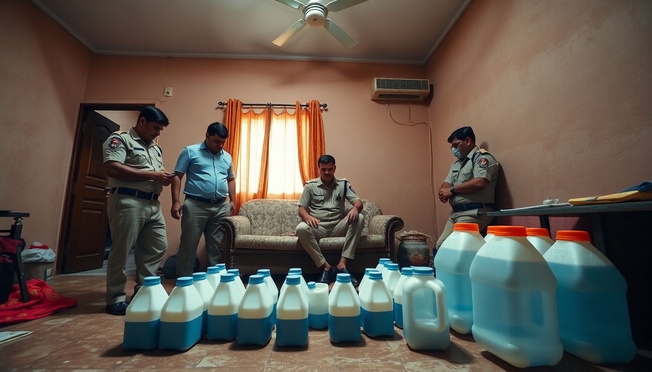 Samta Nagar Police Arrest Man in Kandivali East Milk Adulteration Bust
