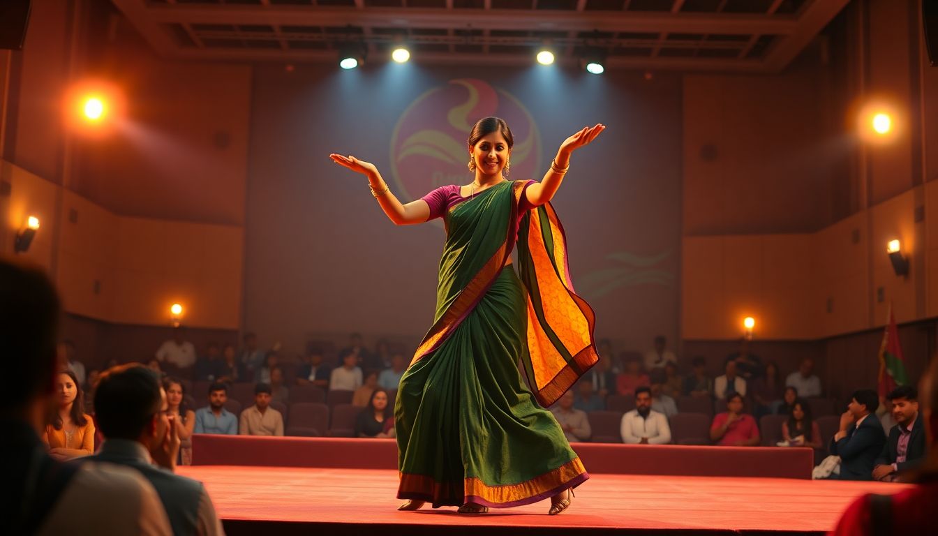 IIT Bombay Chemistry Head Ruchi Anand Performs Dance at Campus Event