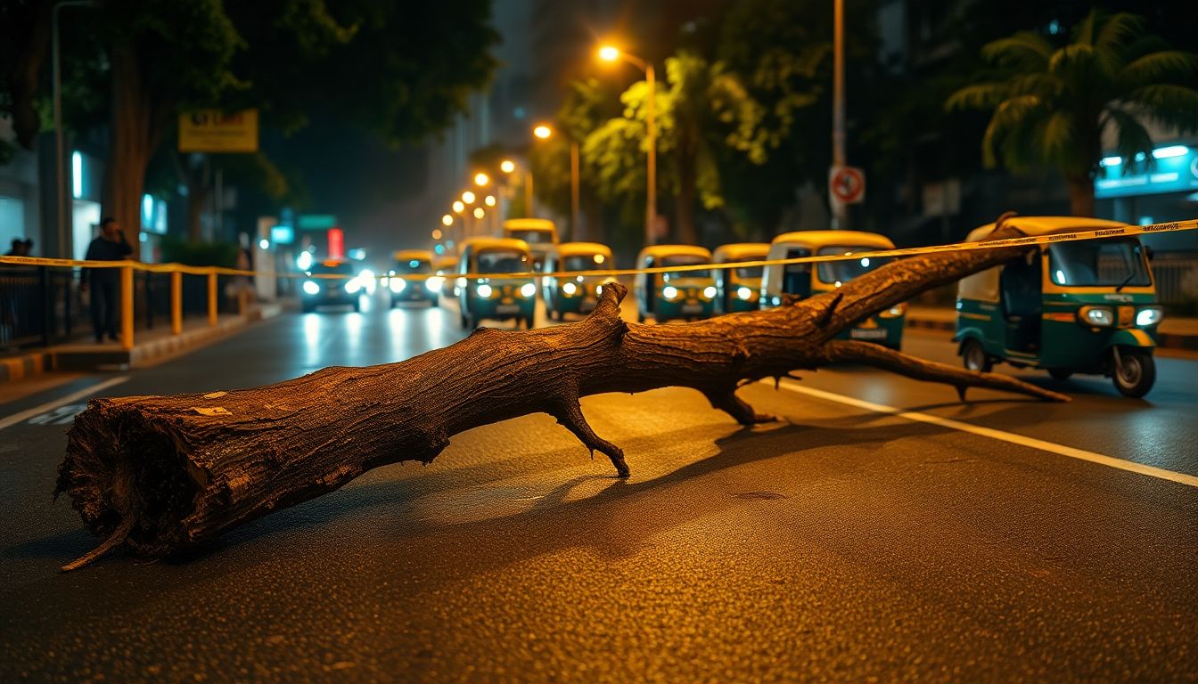Pedestrian Hospitalized in ICU After Tree Branch Falls on Him in Andheri East