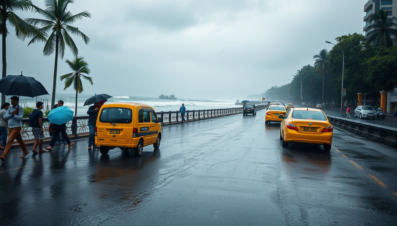 Mumbai Wakes to Moderate Rain and Gusty Winds; SpiceJet Issues Advisory