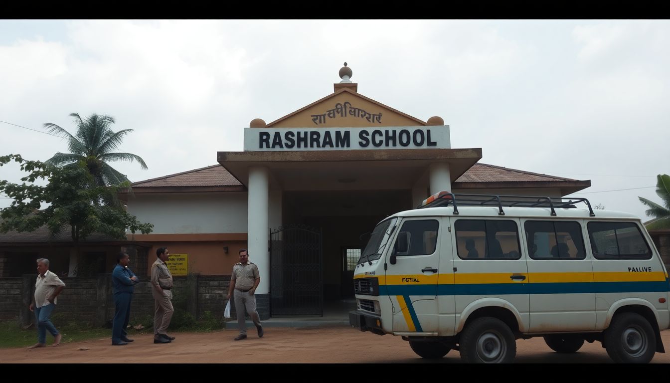 Cook Helper Arrested for Molesting 22 Students at Shahapur Ashram School