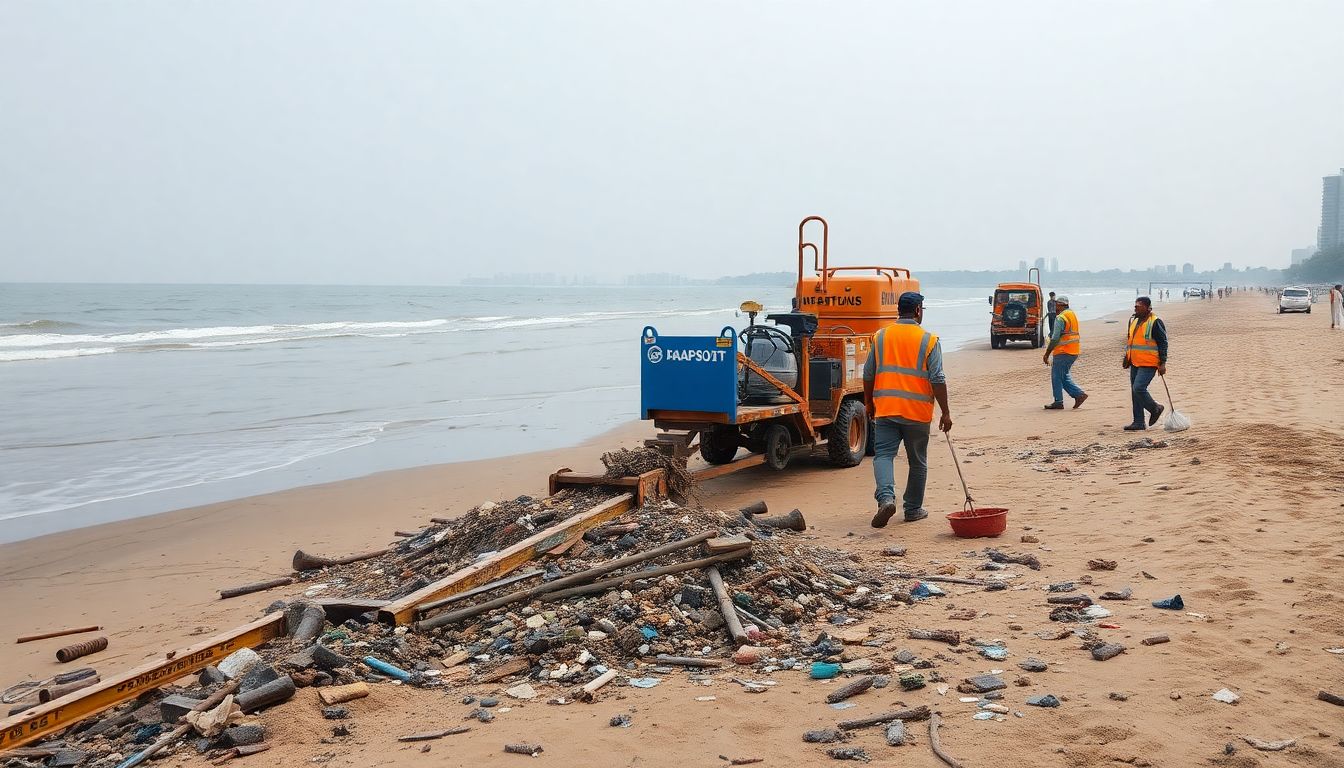 MPCB Directs BMC to Survey Mumbai Beaches and Deploy Enhanced Cleaning Machinery