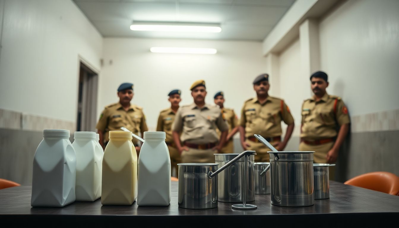 Mumbai Police Bust Milk Adulteration Racket in Kandivali East, Seize 74 Litres