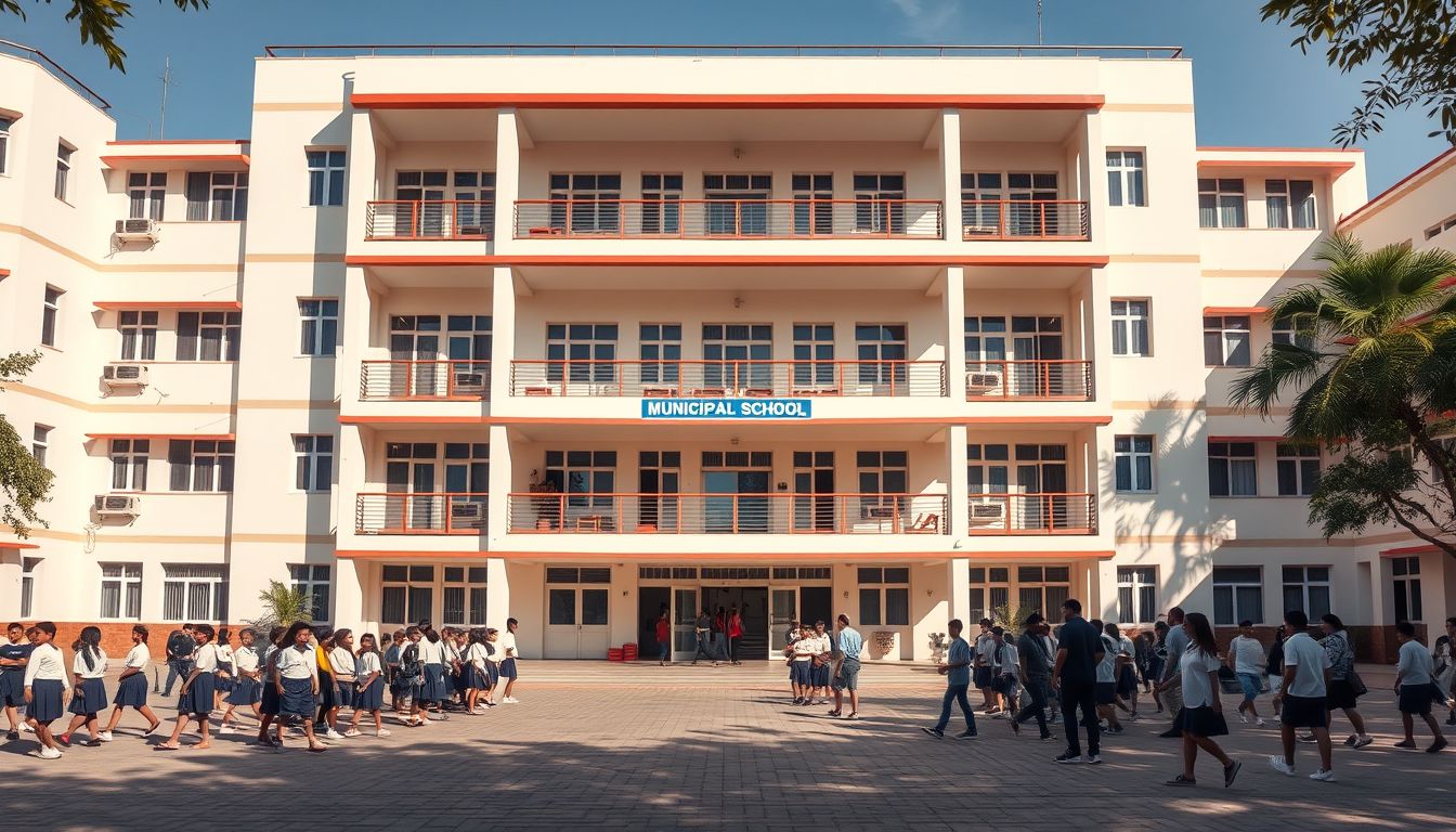 BMC Inaugurates Six-Storey Municipal School Complex in Ghatkopar East