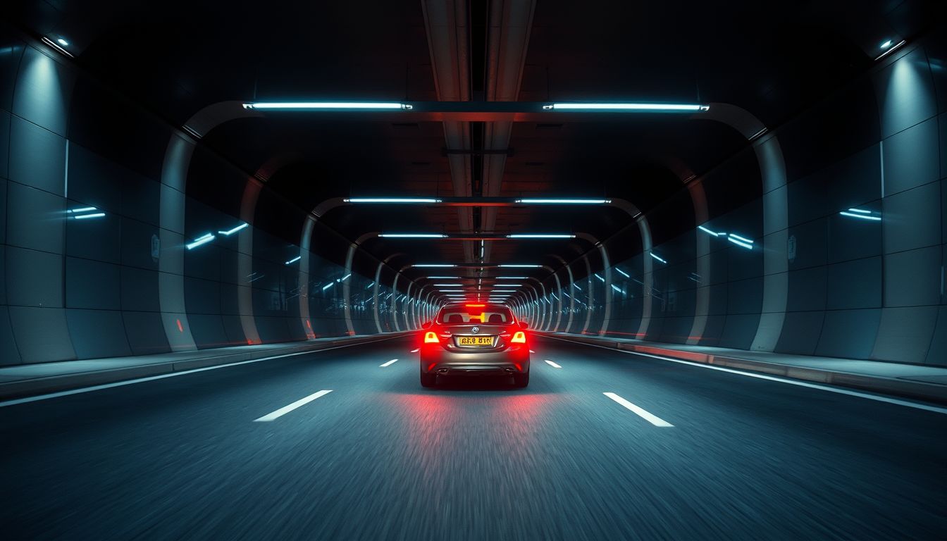 Car Seen Driving on Wrong Side Inside Mumbai Coastal Road Tunnel