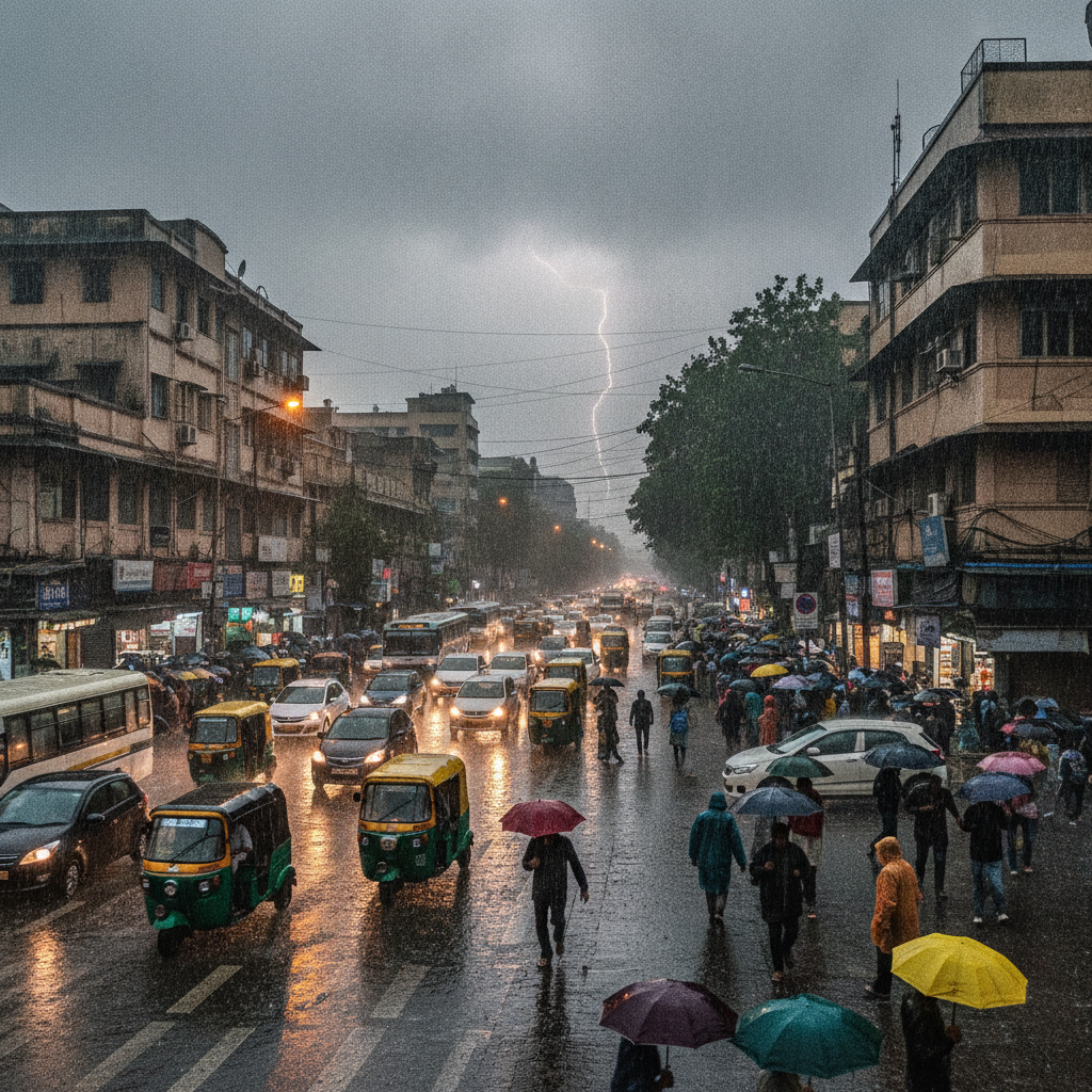 IMD Forecasts Heavy Rainfall in Thane on Sunday Wednesday and Thursday