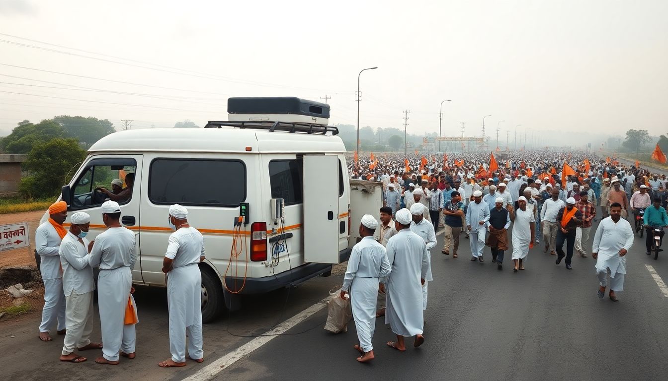 Pratap Sarnaik Deploys Five Mobile Charging Vans for Ashadhi Wari Pilgrims