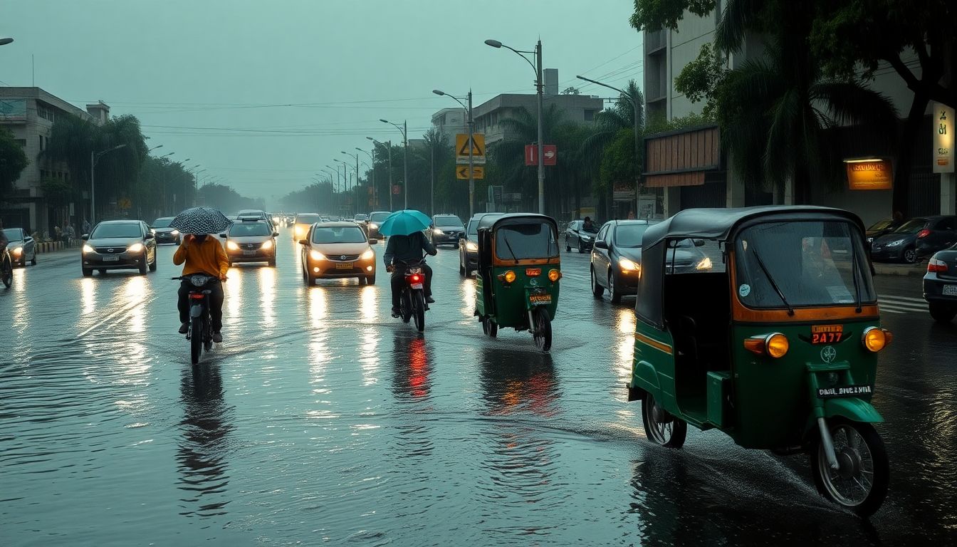 IMD Issues Red Alert For Thane As Heavy Rain Disrupts Trains And Traffic