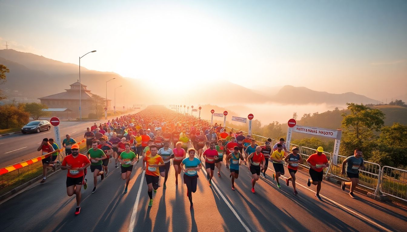 9,000 Runners Participate in Kharghar Hill Mayor Marathon in Panvel