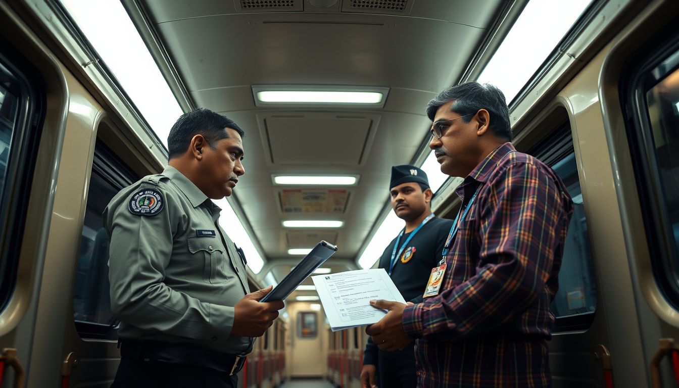 IRCTC Quick Response Team Cracks Down on Unauthorised Train Catering Staff