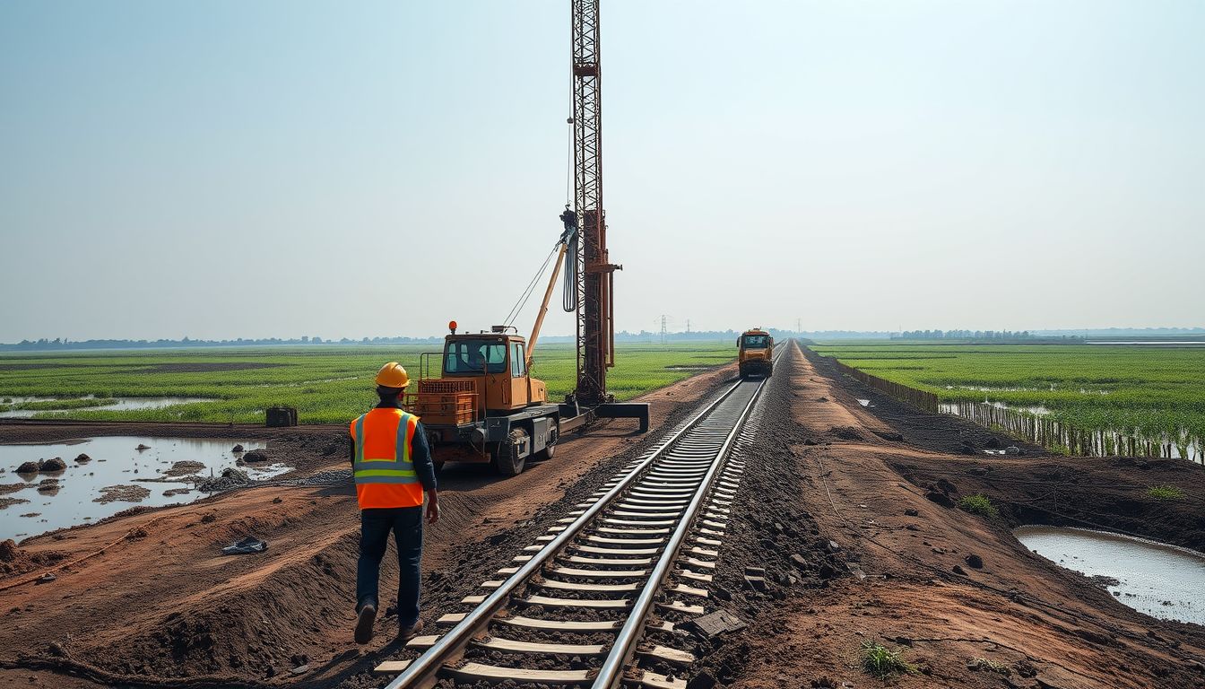 MRVC Uses Vertical Drain Tech for Virar-Dahanu Road Railway Quadrupling