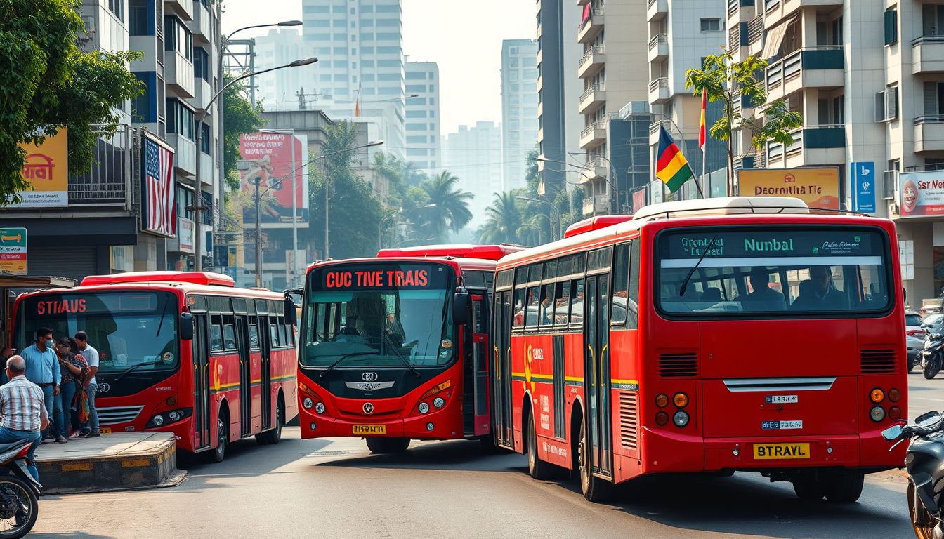 BEST Bus Services in Mumbai Remain Unaffected by Union Leader Shashank Rao's Strike