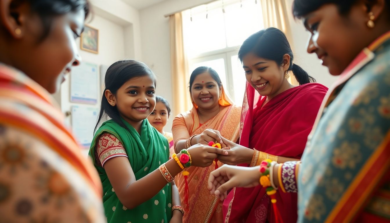 Children Undergoing Medical Treatment Celebrate Rakshabandhan in Mahim