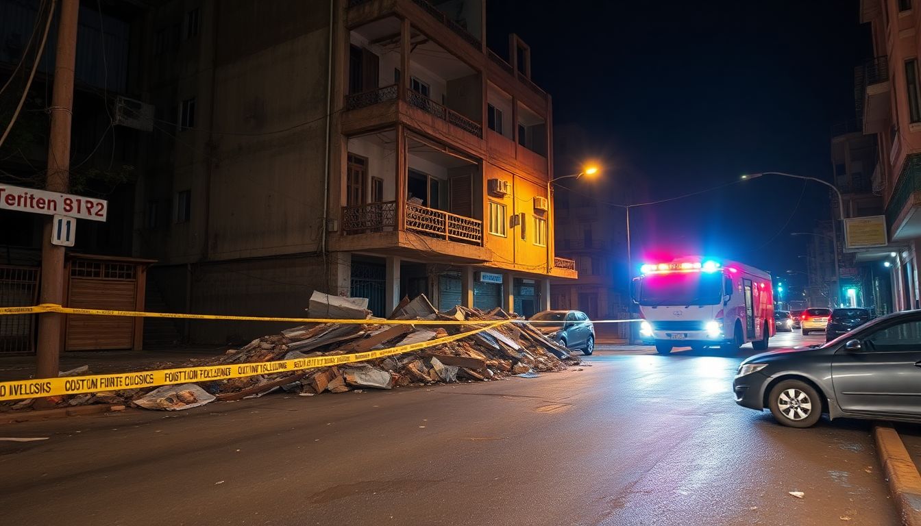 Two injured after gallery collapses at Tiwari Bhavan in Thane Wagle Estate