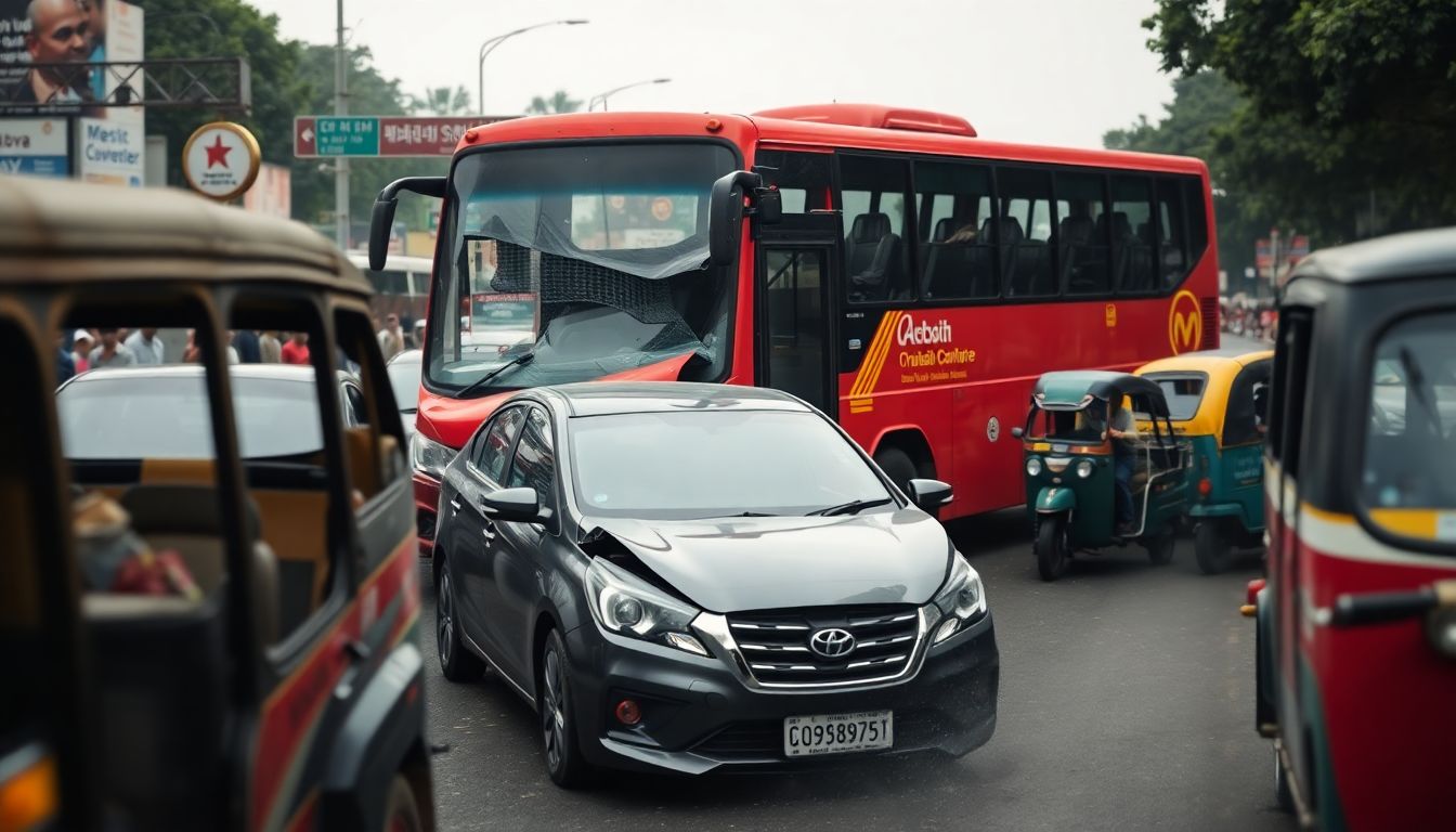 Six Injured After Speeding BEST Bus Rams 14 Vehicles Near Andheri Subway