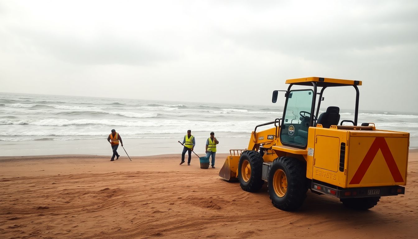 BMC Clears 1,800 Metric Tonnes Of Trash From Juhu Beach In 10 Days