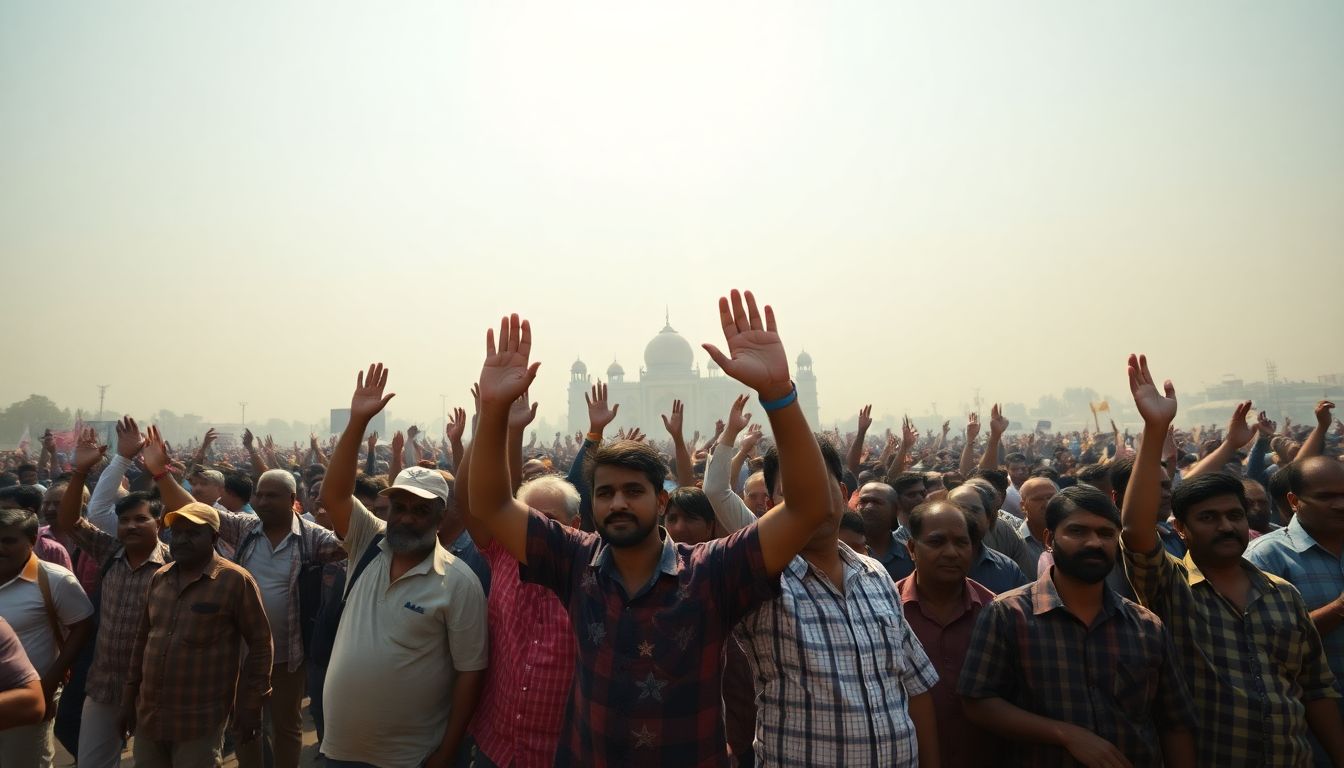 Maharashtra pan shop owners protest at Azad Maidan over use of MCOCA and Section 328