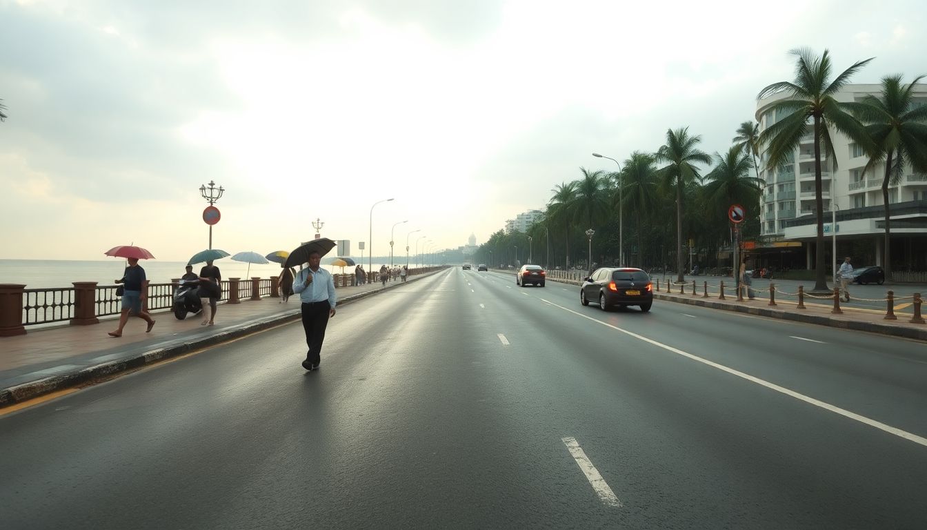 IMD Issues Green Alert as Rainfall Slows Down Across Thane and Mumbai
