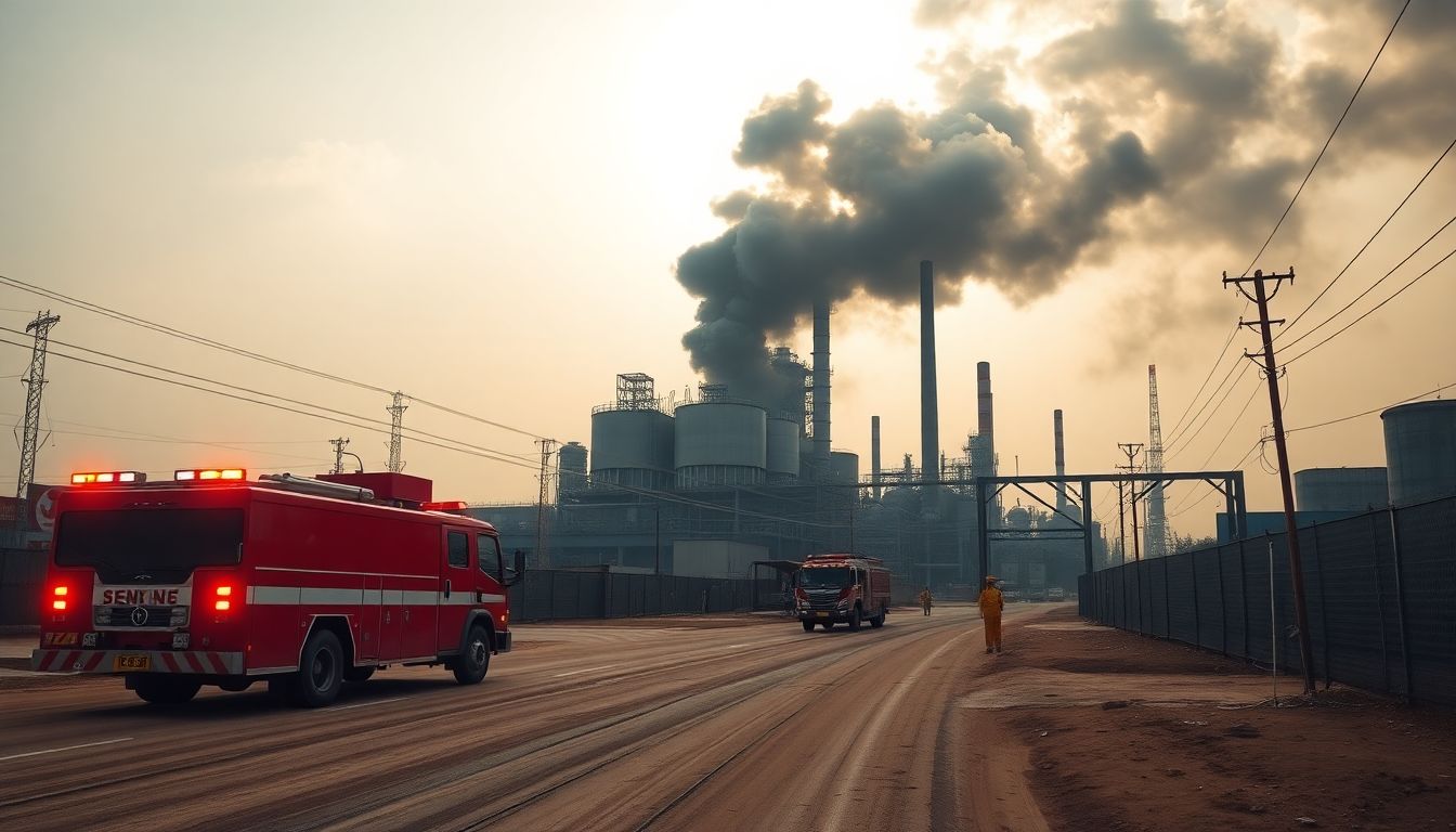 Two Injured After Reactor Blast Sparks Fire At Tarapur MIDC Chemical Factory