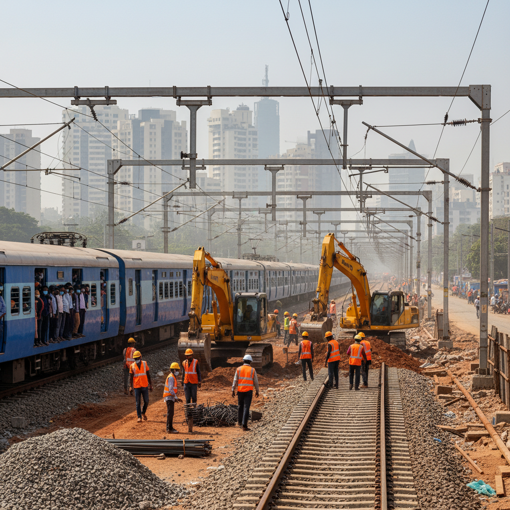 Western Railway Floats Rs 86.5-Crore Tender For Goregaon-Borivli Harbour Line Extension