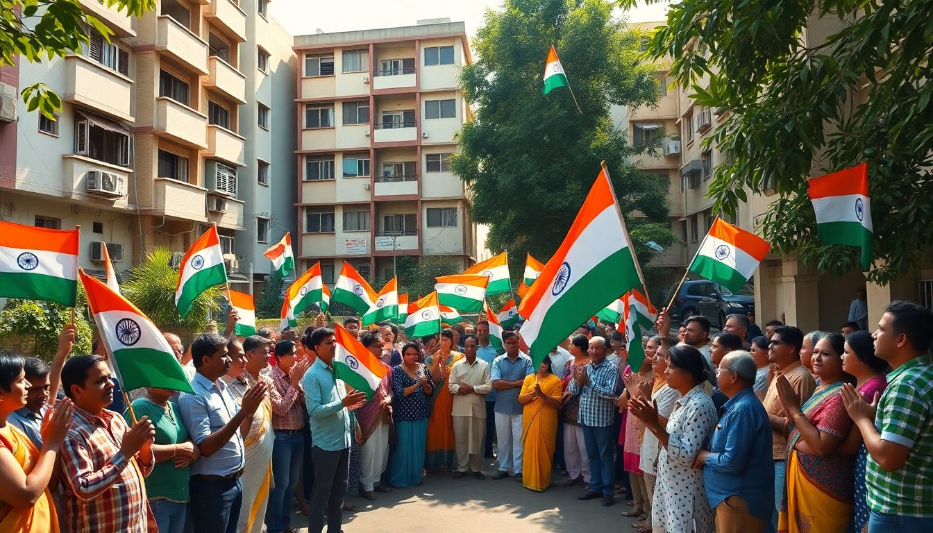 Tilaknagar Residents Honour Captain Smit Machchhar After Mid-Air Attack Averted