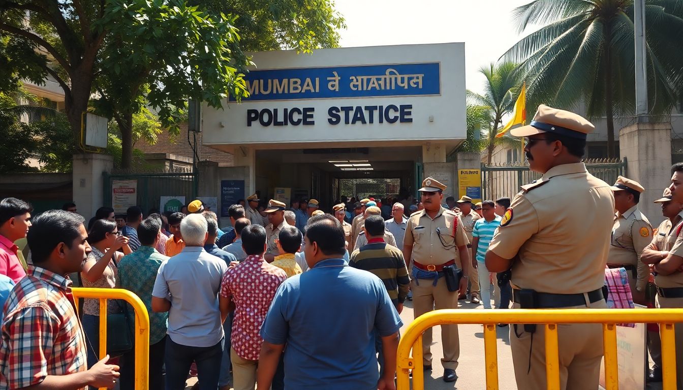 Protesters Outside Malad Police Station Demand Re-Arrest of Driver in Fatal Crash