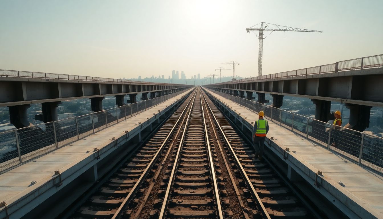 Sion Railway Over Bridge Work Enters Final Stretch, Set to Open by September 30