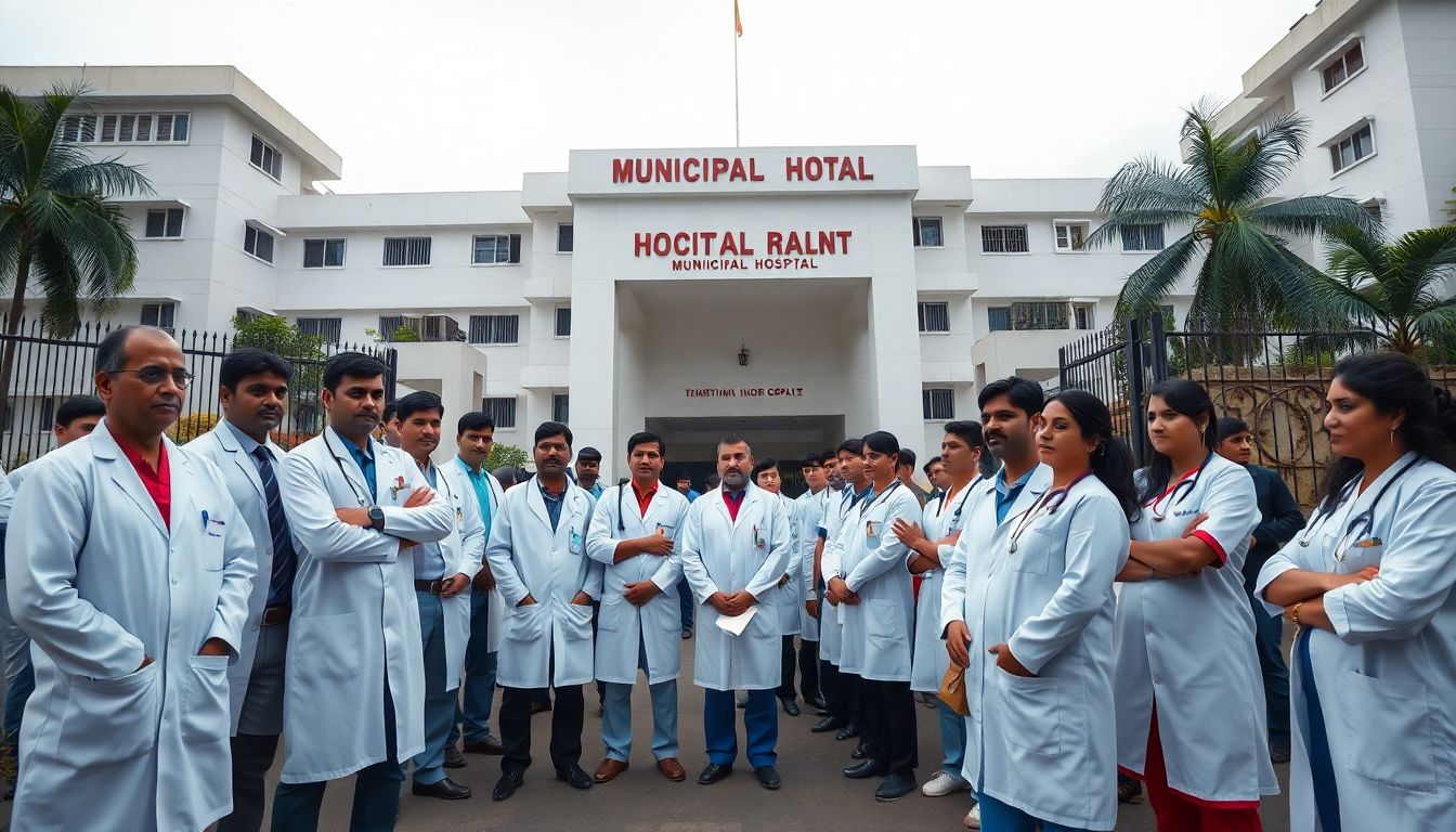 Three arrested for assaulting Dombivli hospital staff as Shiv Sena corporator flees